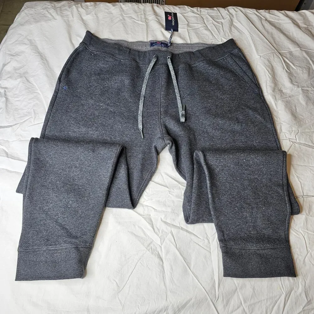 Nwt Vineyard Vines Men's Loungewear Saltwater Fleece Joggers size Xl Athletic